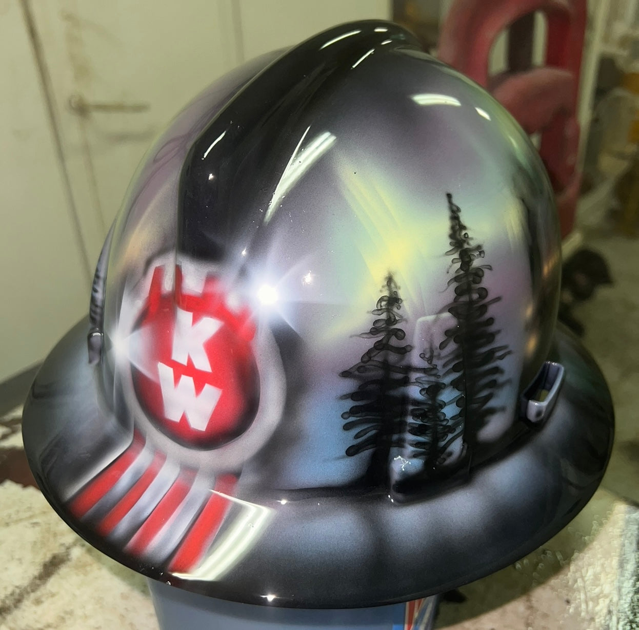 Northern lights truckers theme