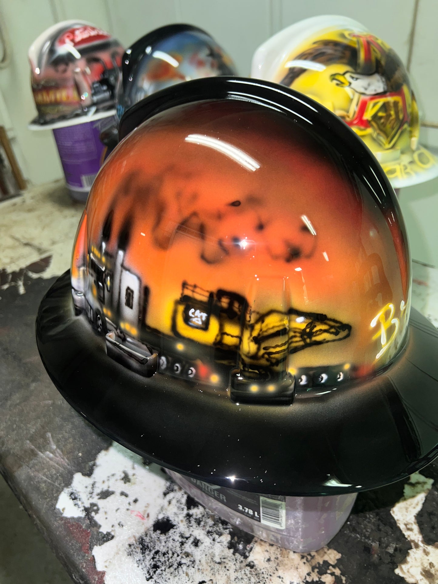 Kenworth Truckers custom hardhat