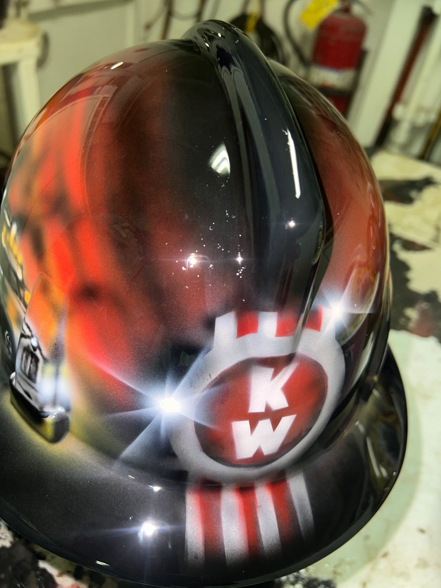 Kenworth Truckers custom hardhat