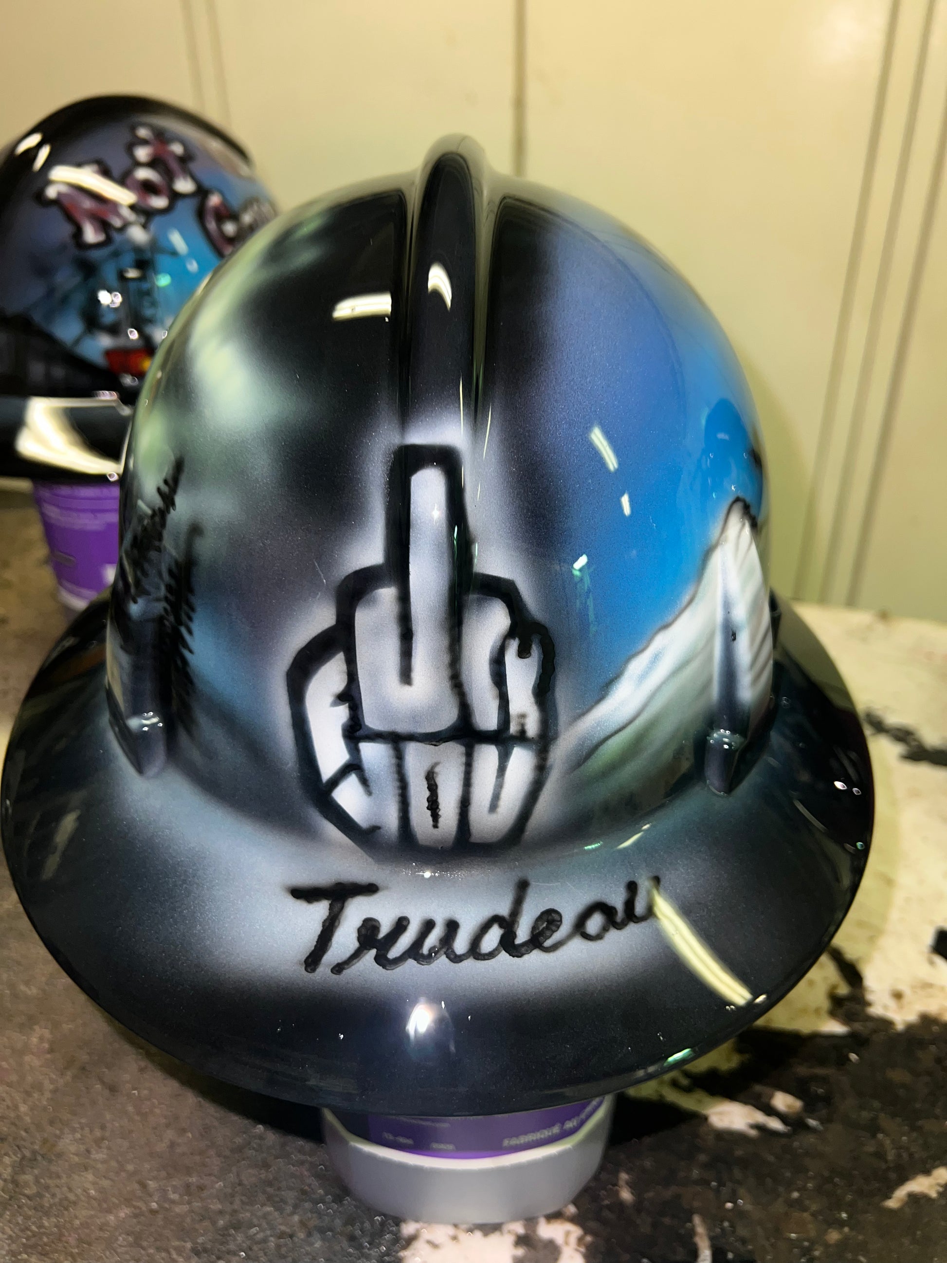 The Canadian Custom hardhat
